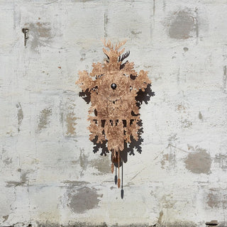 Domeniconi Cucù cuckoo clock gold leaf - Buy now on ShopDecor - Discover the best products by DOMENICONI design