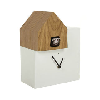 Domeniconi Ettore cuckoo clock wihte/oak - Buy now on ShopDecor - Discover the best products by DOMENICONI design