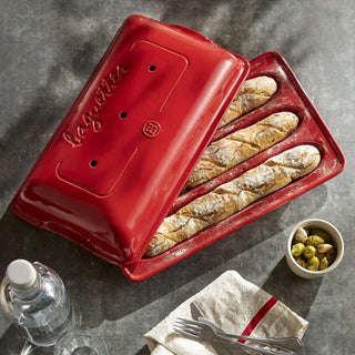 Emile Henry Baguette Baker - Buy now on ShopDecor - Discover the best products by EMILE HENRY design