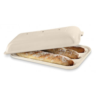 Emile Henry Baguette Baker Emile Henry Linen 50 - Buy now on ShopDecor - Discover the best products by EMILE HENRY design