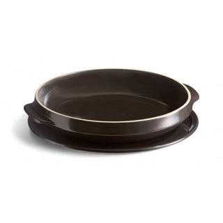 Emile Henry tarte tatin set Emile Henry Charcoal 79 - Buy now on ShopDecor - Discover the best products by EMILE HENRY design