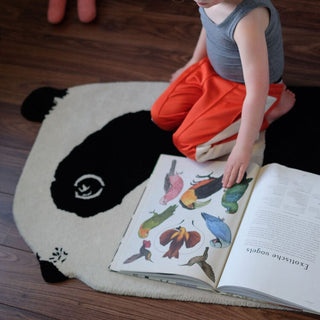 Eo Play Panda Carpet in the shape of a panda - Buy now on ShopDecor - Discover the best products by EO PLAY design