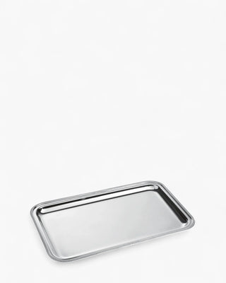 Ercuis Ambassade Perles tray silver plated Without Handles 40x27 cm - 15.75x10.63 in - Buy now on ShopDecor - Discover the best products by ERCUIS design