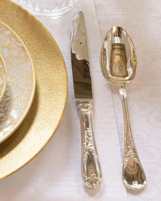 Ercuis Du Barry 5-piece cutlery set silver plated - Buy now on ShopDecor - Discover the best products by ERCUIS design