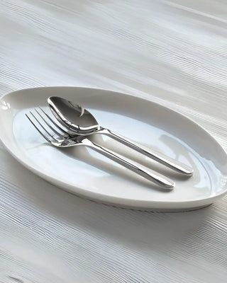 Ercuis Equilibre 5-piece cutlery set stainless steel - Buy now on ShopDecor - Discover the best products by ERCUIS design