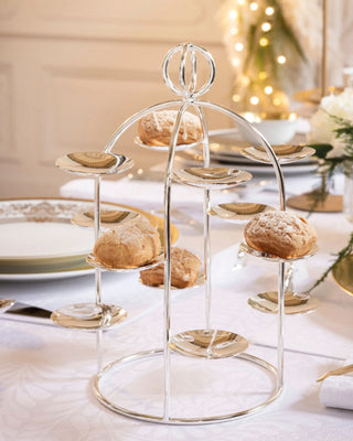 Ercuis Latitude pastry stand silver plated - Buy now on ShopDecor - Discover the best products by ERCUIS design