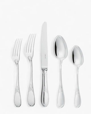 Ercuis Lauriers 5-piece cutlery set silver plated - Buy now on ShopDecor - Discover the best products by ERCUIS design