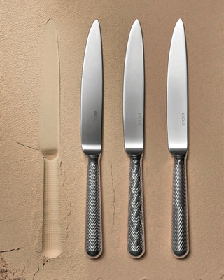 Ercuis Miroir Diamant 24-piece cutlery set silver plated - Buy now on ShopDecor - Discover the best products by ERCUIS design