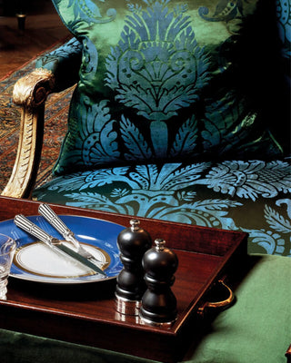 Ercuis Rencontre salt/pepper mill wood and silver plated - Buy now on ShopDecor - Discover the best products by ERCUIS design