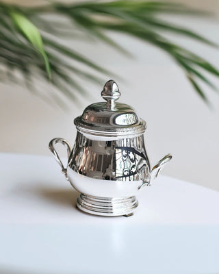 Ercuis Rencontre sugar bowl silver plated - Buy now on ShopDecor - Discover the best products by ERCUIS design