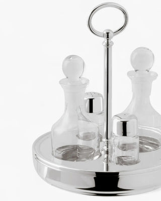 Ercuis Rencontre cruet stand 4 pieces silver plated - Buy now on ShopDecor - Discover the best products by ERCUIS design