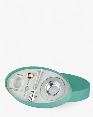 Ercuis Saturne caviar and vodka set silver plated - Buy now on ShopDecor - Discover the best products by ERCUIS design