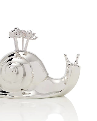 Ercuis Tuileries 8-pick fork set for snails silver plated - Buy now on ShopDecor - Discover the best products by ERCUIS design