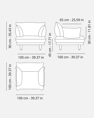 Fatboy Paletti Lounge Chair armchair