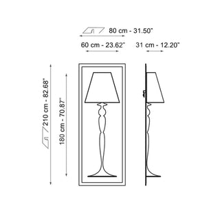 Flos Abajourd'hui Large Wall recessed lamp white - Buy now on ShopDecor - Discover the best products by FLOS design