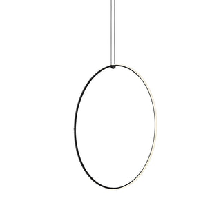 Flos Arrangements Round Large pendant lamp LED black diam. 102 cm. - Buy now on ShopDecor - Discover the best products by FLOS design