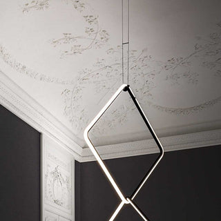 Flos Arrangements Square Large pendant lamp LED black - Buy now on ShopDecor - Discover the best products by FLOS design