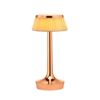 Flos Bon Jour Unplugged portable table lamp Flos Copper Fabric - Buy now on ShopDecor - Discover the best products by FLOS design