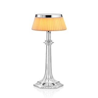 Flos Bon Jour Versailles Small table lamp Flos Chrome Fabric - Buy now on ShopDecor - Discover the best products by FLOS design