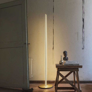 Flos Coordinates Floor floor lamp anodized champagne - Buy now on ShopDecor - Discover the best products by FLOS design