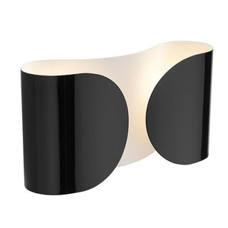 Flos Foglio wall lamp 37x21 cm. Black - Buy now on ShopDecor - Discover the best products by FLOS design