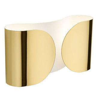 Flos Foglio wall lamp 37x21 cm. Gold - Buy now on ShopDecor - Discover the best products by FLOS design