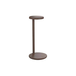 Flos Oblique Qi table lamp with rechargeable base Brown - Buy now on ShopDecor - Discover the best products by FLOS design