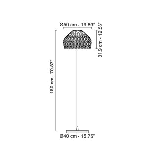 Flos Tatou F floor lamp - Buy now on ShopDecor - Discover the best products by FLOS design