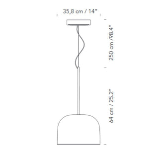 FontanaArte Equatore medium LED suspension lamp by Gabriele & Oscar Buratti - Buy now on ShopDecor - Discover the best products by FONTANAARTE design