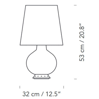 FontanaArte Fontana 1 medium table lamp by Max Ingrand - Buy now on ShopDecor - Discover the best products by FONTANAARTE design