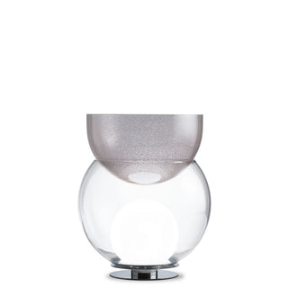 FontanaArte Giova medium table lamp by Gae Aulenti Chrome Transparent - Buy now on ShopDecor - Discover the best products by FONTANAARTE design