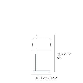 FontanaArte Passion medium table lamp by Studio Beretta Associati - Buy now on ShopDecor - Discover the best products by FONTANAARTE design