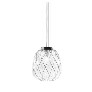 FontanaArte Pinecone large suspension lamp by Paola Navone Chrome Transparent - Buy now on ShopDecor - Discover the best products by FONTANAARTE design