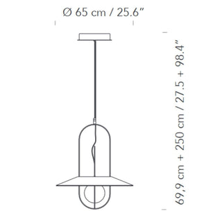 FontanaArte Setareh Glass medium LED suspension lamp - Buy now on ShopDecor - Discover the best products by FONTANAARTE design