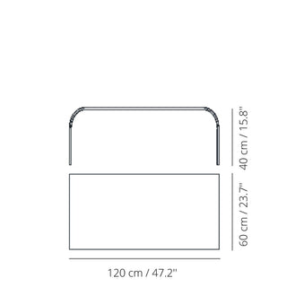 FontanaArte Tavolino Curvo medium transparent table - Buy now on ShopDecor - Discover the best products by FONTANAARTE design