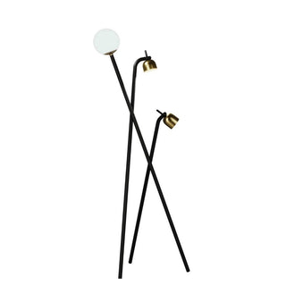 FontanaArte Tripod black floor lamp by Front - Buy now on ShopDecor - Discover the best products by FONTANAARTE design