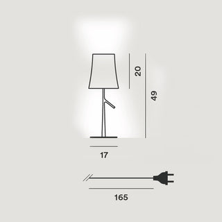 Foscarini Birdie LED Piccola table lamp - Buy now on ShopDecor - Discover the best products by FOSCARINI design