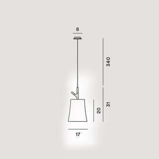 Foscarini Birdie Piccola suspension lamp - Buy now on ShopDecor - Discover the best products by FOSCARINI design