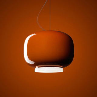 Foscarini Chouchin 1 dimmable suspension lamp orange - Buy now on ShopDecor - Discover the best products by FOSCARINI design