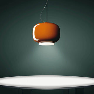 Foscarini Chouchin 1 dimmable suspension lamp orange - Buy now on ShopDecor - Discover the best products by FOSCARINI design