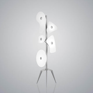 Foscarini Orbital floor lamp white silkscreen-printed glass - Buy now on ShopDecor - Discover the best products by FOSCARINI design