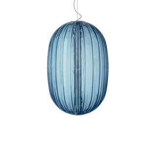 Foscarini Plass Media E27 suspension lamp Foscarini Light blue 30 - Buy now on ShopDecor - Discover the best products by FOSCARINI design