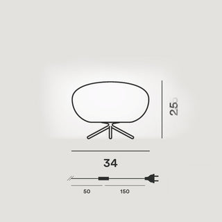 Foscarini Rituals 2 on/off table lamp - Buy now on ShopDecor - Discover the best products by FOSCARINI design