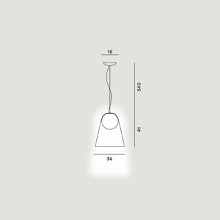 Foscarini Satellight LED dimmable suspension lamp - Buy now on ShopDecor - Discover the best products by FOSCARINI design