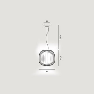 Foscarini Spokes 2 dimmable suspension lamp - Buy now on ShopDecor - Discover the best products by FOSCARINI design