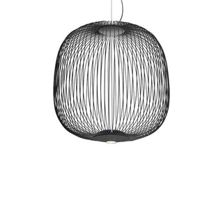 Foscarini Spokes 2 dimmable suspension lamp Foscarini Graphite 22 - Buy now on ShopDecor - Discover the best products by FOSCARINI design