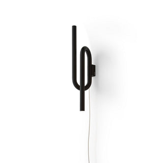 Foscarini Tobia wall lamp with plug LED Foscarini Black 20 - Buy now on ShopDecor - Discover the best products by FOSCARINI design