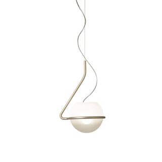 Foscarini Tonda Piccola suspension lamp 25x30 cm. Titanium - Buy now on ShopDecor - Discover the best products by FOSCARINI design