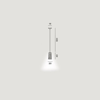 Foscarini Tress Mini suspension lamp - Buy now on ShopDecor - Discover the best products by FOSCARINI design