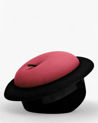 Gufram MAgriTTA seat in polyurethane upholstered with bouclé wool Red - Buy now on ShopDecor - Discover the best products by GUFRAM design